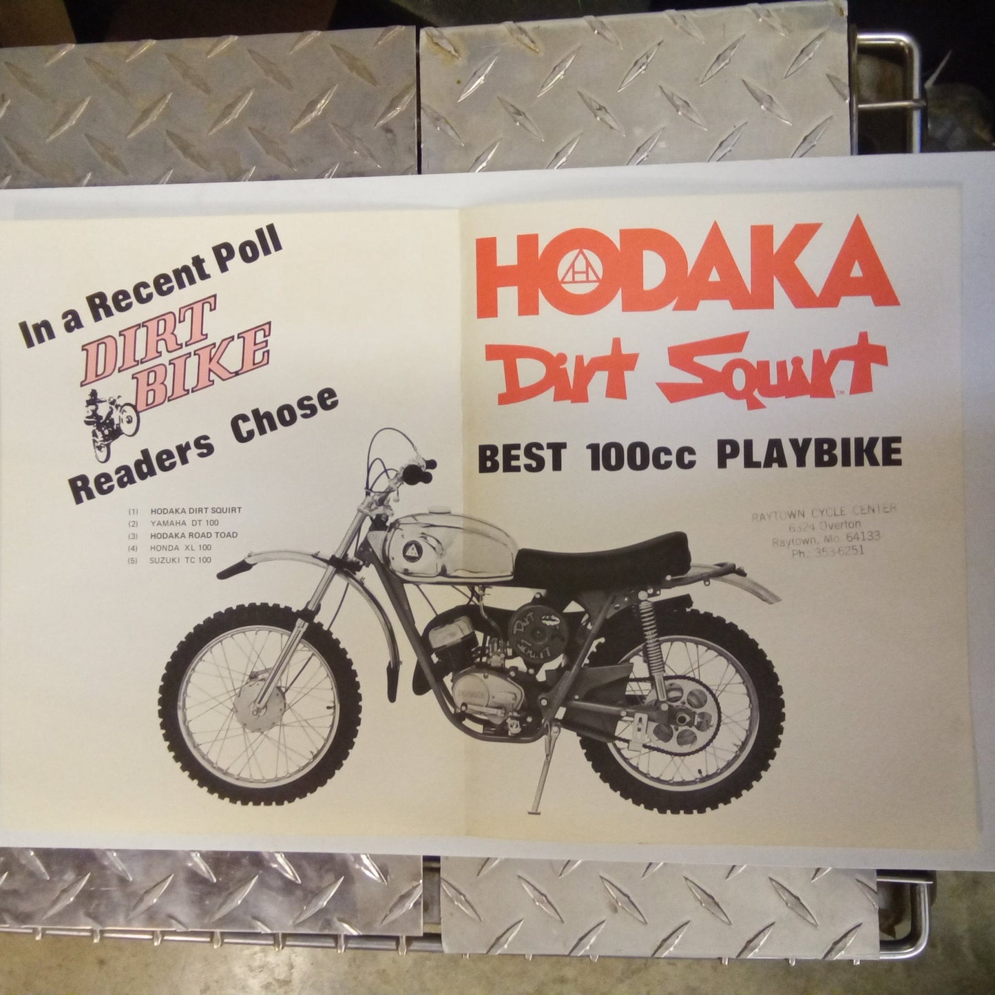 Hodaka Dirt Squirt Poster