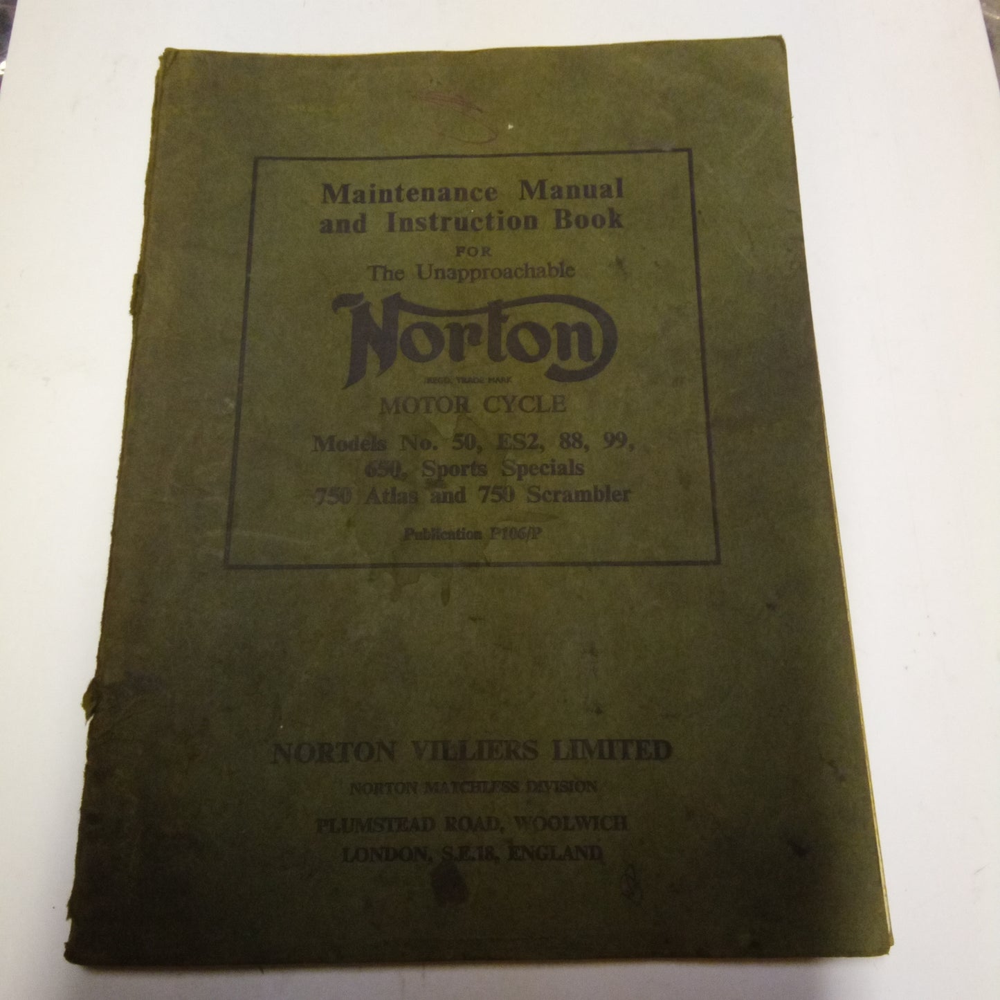 Norton Maintenance Manual