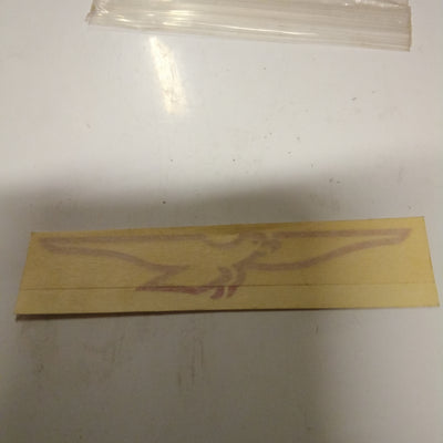 EAGLE DECAL (RED) (#1027300)