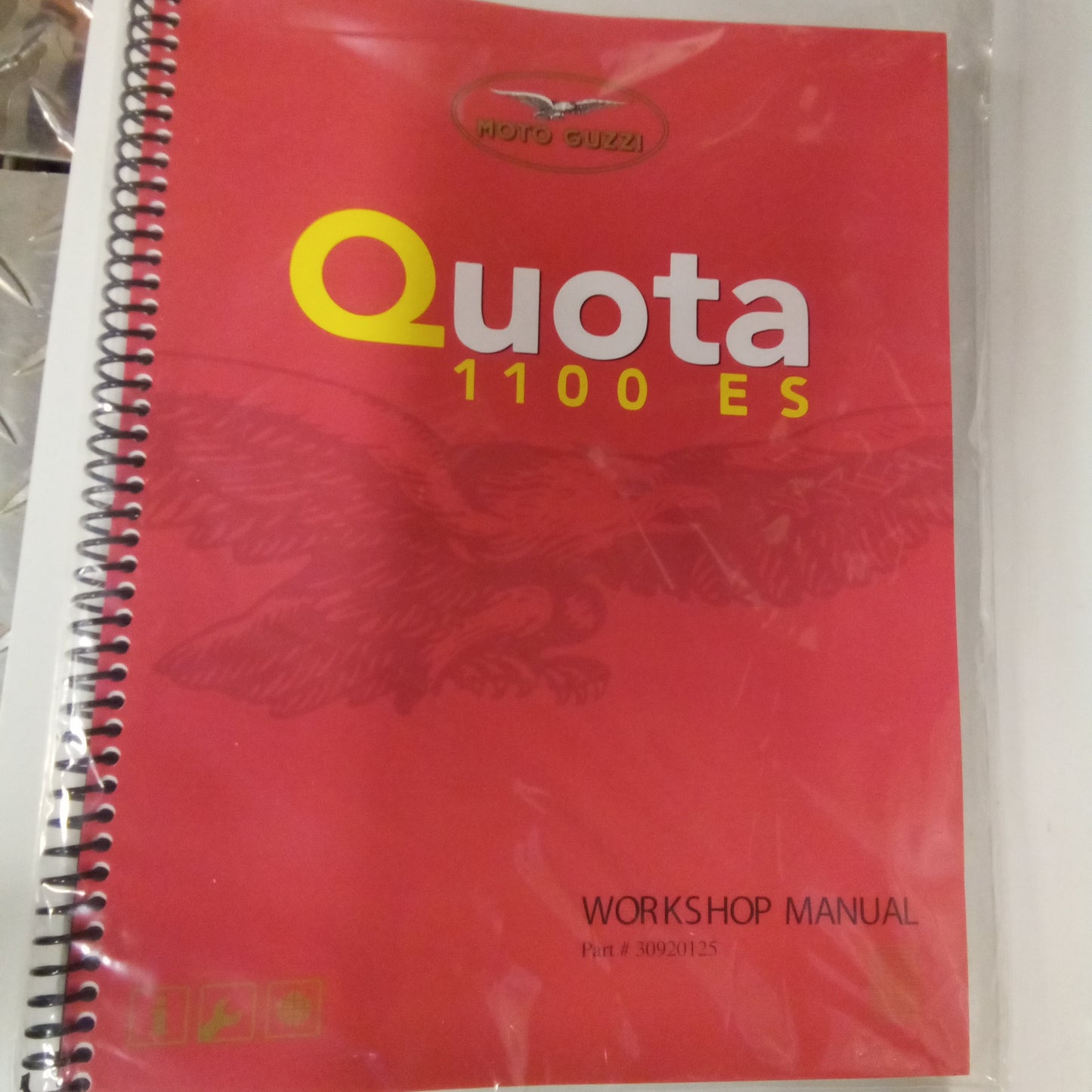 QUOTA 1100 ES WORKSHOP MANUAL REPRINT (30920125) (#30920125)