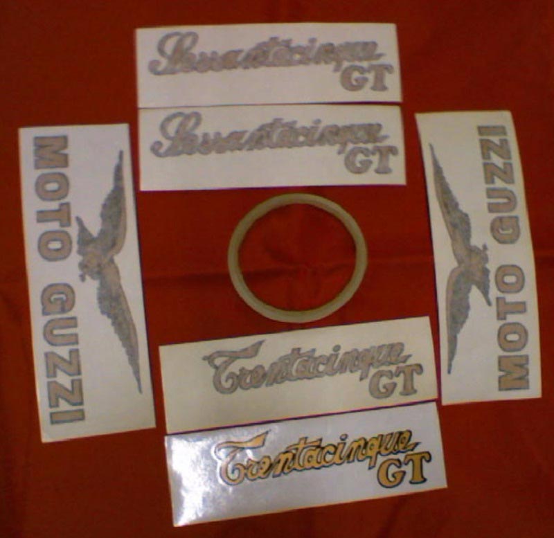 DECAL SET GOLD A (#23923330)