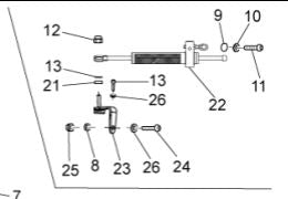 Steering shock absorber (#883155)