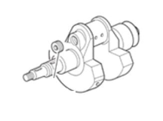 Crankshaft cpl. (#976117)
