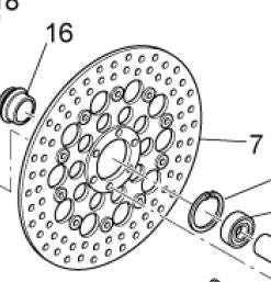 Front brake disc (#977024)