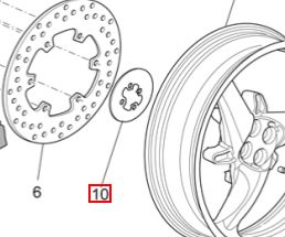 Dust cover ring (#977056)