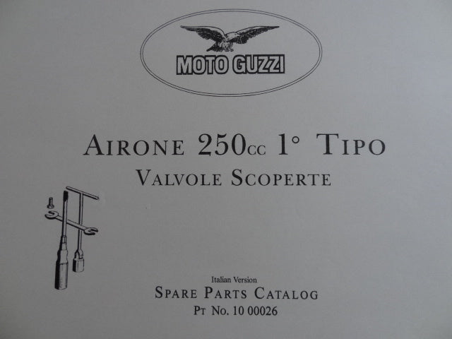 Airone 250 parts manual - Italian Only (#1000026)