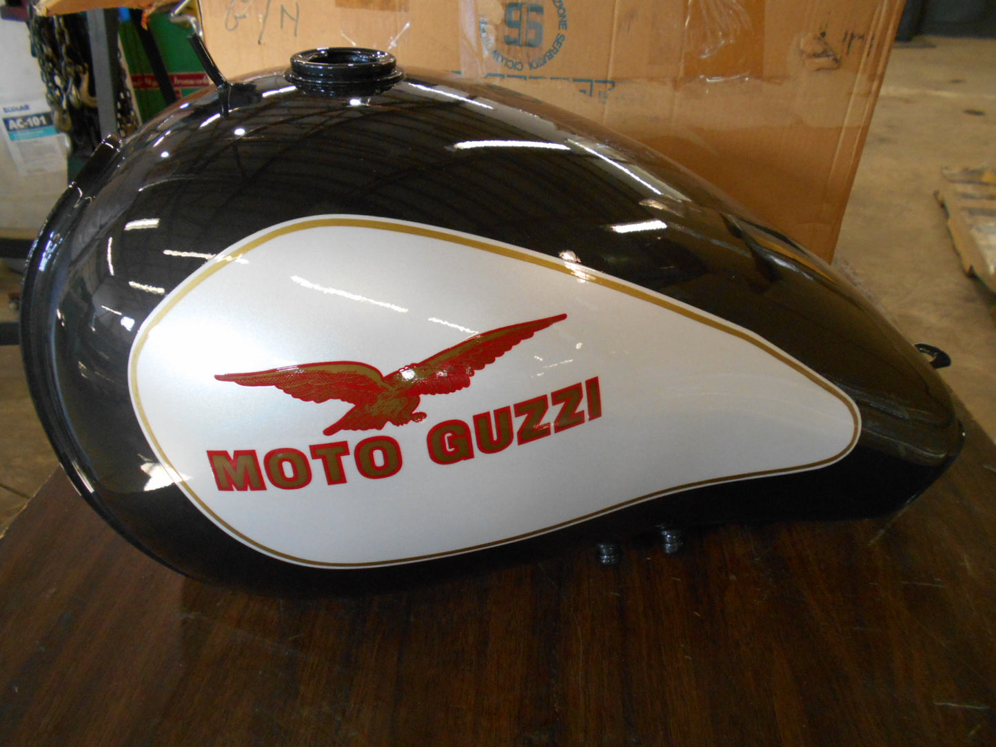 FUEL-TANK BLK/GR C (#30100272)