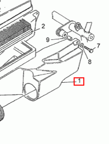 AIR FILTER BOX B (#01114050)