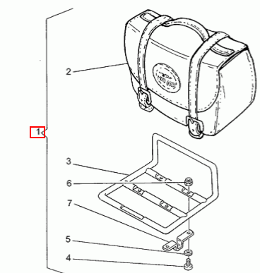 CA1100 SOFT TRUNK KIT (#29487555)