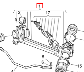 THROTTLE BODY (#01112590)