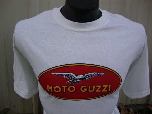 T-SHIRT WHITE OLD STYLE MG EAGLE MED (#10509010)