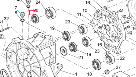 BEARING, ROLLER (#92234717)