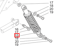 Rear Shock (#03550252)