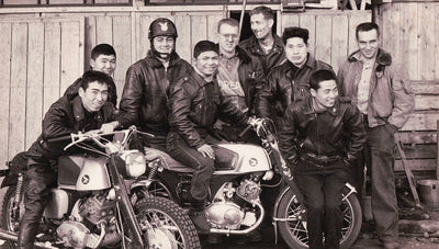 An American in Japan in the early days of the post-war motorcycle industry