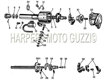 1967 1968 V700 Distributor