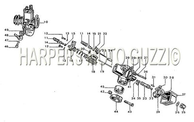 1972 1974 850 Eldorado Carburetor