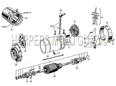 1972 1974 850 Eldorado Generator