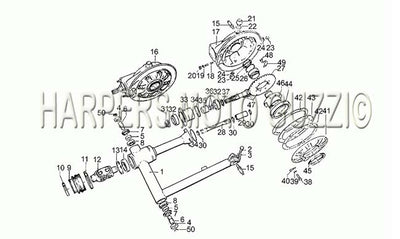 1976 1979 850 T3 Civilian And LAPD Swing Arm