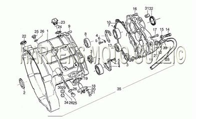 1976 1979 850 T3 Civilian And LAPD Transmission Cage