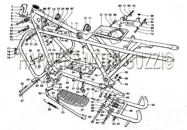1976 1981 1000 Convert Frame – Harper Moto