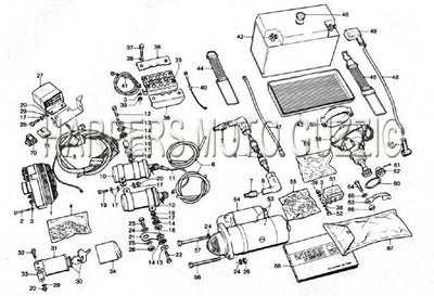 1976 1981 1000 Convert Ignition Kits