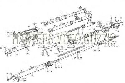 1976 1981 1000 G5 Front And Rear Suspensions