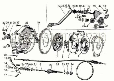 1977 1980 V 35   V 50 Acc. Elettronica 350 500 Clutch
