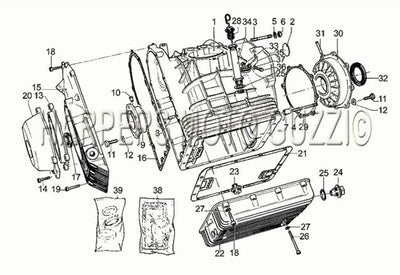 1979 1983 Sp 1000 Crankcase