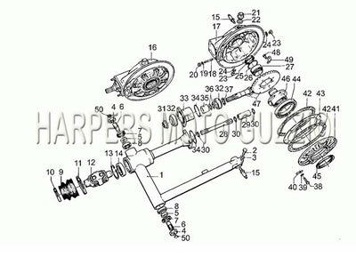 1979 1983 Sp 1000 Frame Swing Arm