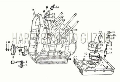 1979 1983 Sp 1000 Oil Pump