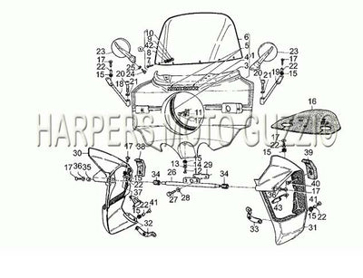 1979 1983 Sp 1000 Windshield
