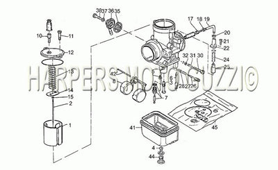 1980 1984 V 50 III 500 Engine Carburetors