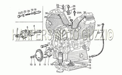 1980 1984 V 50 III 500 Engine Oil Pump Filter