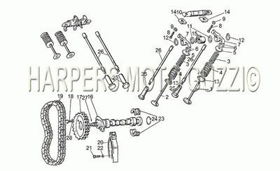 1980 1984 V 50 III 500 Engine Timing System