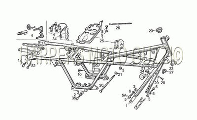 1980 1984 V 50 III 500 Frame