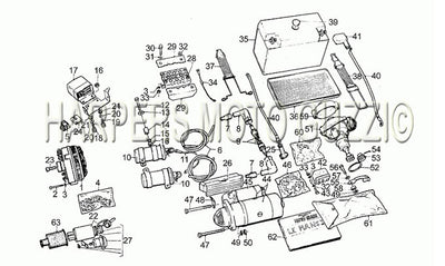 1981 1984 Le Mans III 850 Battery