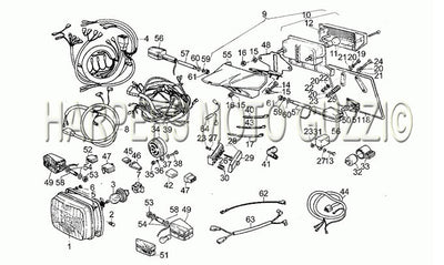 1981 1984 Le Mans III 850 Electrical Systems