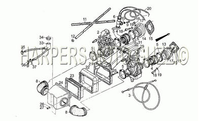 1981 1984 Le Mans III 850 Fuel Supply