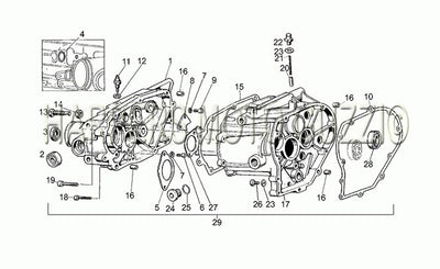 1981 1985 V 35 II 350 Engine Transmission Cage