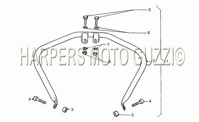 1981 1985 V 35 II 350 Frame Front Bumper