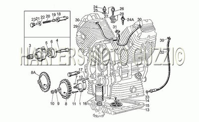 1981 1985 V 35 II 350 Oil Pump