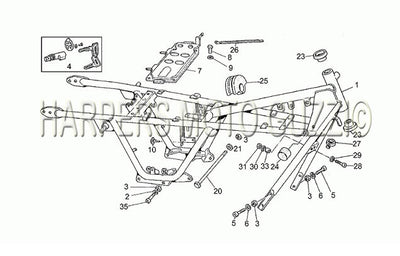 1982 1986 V 35 C   V 50 C 350 Frame Frame