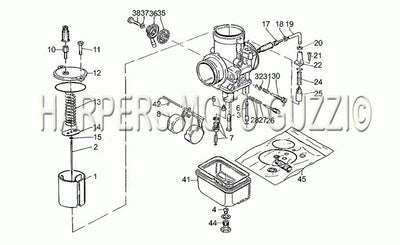 1982 1990 V 50 Pol. pa Vechiotipo 500 Carburetor Spare Parts
