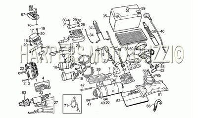 1983 1986 California II 1000 Battery