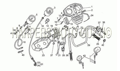 1983 1986 California II 1000 Dashboard Controls