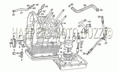 1983 1986 California II 1000 Engine Oil Pump