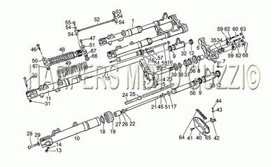 1983 1986 California II 1000 Frame Front Rear Shock Absorber