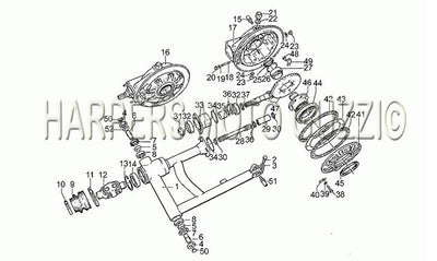 1983 1986 California II 1000 Swing Arm