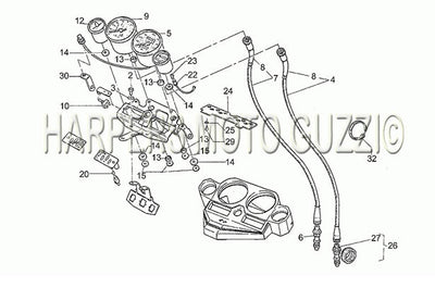 1983 1988 Sp II 1000 Dashboard
