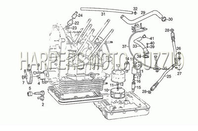 1983 1988 Sp II 1000 Oil Pump